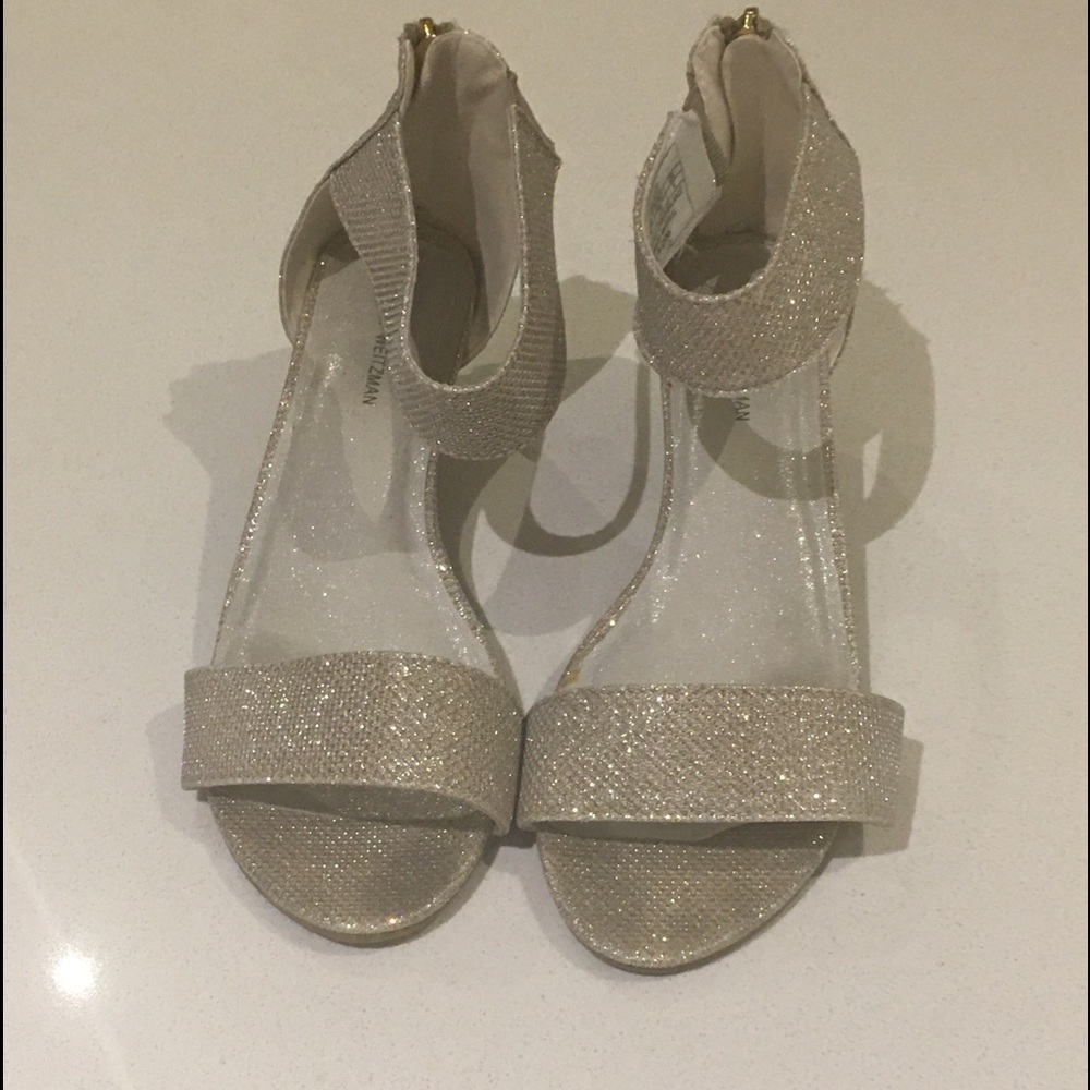 Stuart Weitzman Gold Heels